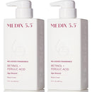 MEDIX Fragrance Free Retinol Body Lotion Crepey Skin Care Treatment | Anti Aging Body Lotion & Face Moisturizer | Firming Retinol Cream For Face Targets Loose Crepe Skin, Wrinkles, & Fine Lines, 2PC by TinyTreasures Baby Boutique