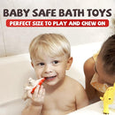 Hely Cancy Dinosaur Bath Toys - No Hole Bath Toys for Kids,Baby Bath Toys for Shower Water Pool Toys by TinyTreasures Baby Boutique