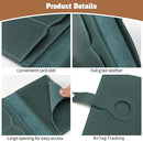 Jack&Chris Genuine Leather Passport Holder For Travel, RFID Blocking Handmade Passport Holder with Card Case Organized & Safe, Quality Travel Essentials for Women and Men for Gifting, Blue by TinyTreasures Baby Boutique