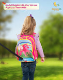 Backpack with Leash for Kids-Anti Lost Walking Toddler Leash-Unicorn design-for 1-4 Years Old Girls by TinyTreasures Baby Boutique