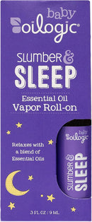 Oilogic Slumber & Sleep Roll-On Essential Oil for Babies & Toddlers - Gentle Aromatherapy Essential Oils, Mess-Free Comfort & Wellness Blends - Pediatrician-Tested Safe for Baby, .2 Fl Oz by TinyTreasures Baby Boutique