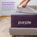 Purple Waterproof Mattress Protector – Full, Gold-Standard Protection, Comfort-First Design, Fits Mattresses 8” to 15.5” by TinyTreasures Baby Boutique