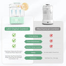 Bottle Sterilizer and Dryer, All-in-One Electric Steam Sterilizer Bottle Sanitizer for Baby Bottles, Pump Parts Accessories Newborn Essential (Green) by TinyTreasures Baby Boutique