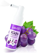LAB52 Kids Oral Spray, Toddler Toothpaste Helper for Cavity Repair and Fresh Breath, Children Anticavity with Fluoride Free for Newborn to Preschoolers, Xylitol Grape Flavor by TinyTreasures Baby Boutique
