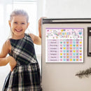 Reward Chart for Kids,Magnetic Behavior Chore Chart for Kids at Home,26 Little Hose Chore Charts,1960 Diamond Stickers,56 Reward Stickers,Incentive Chart to Develop Responsibility and Good Habits,Pink by CozyNest Decor