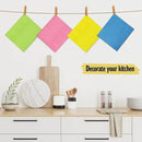 Swedish Dishcloths, Reusable Soft Kitchen Towels, Absorbent Sponge Cleaning Cloths, Washable Quick Drying, 6 Pack, Assorted by CozyNest Decor