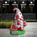 Spring & Summer-Themed Garden Statues – Adorable Outdoor Decor for Lawn, Patio & Porch (Charming Homestead Strawberry Gnome Garden Statue, 9.5" Farmhouse Style Unique Fruit Home Decor) by GreenHaven Gardens