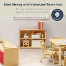 Angeles Value Line Narrow 2-Shelf Storage, Classroom Shelves and Daycare Furniture, Kids' Bookcases Cabinets & Shelves, 36" L x 12" W x 26" H by TinyTreasures Baby Boutique