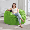 Hobestluk 3FT Bean Bag Chair Giant Bean Bag Chairs for Adults Large Bean Chairs with Removable Cover, Beanbag Chair with Filler, Adult Bean Bag Chairs for Living Room, Bedroom by CozyNest Decor