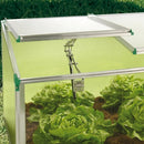 Victorian Cold Frame Gardening Kit - Metal Frame, 3 Windows, 59x32x4 Inches 142 by GreenHaven Gardens