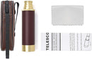 Pirate Monocular Telescope for Kids & Adults, Handheld Collapsible Brass Telescope 25x30 Zoomable Portable Pirate Spyglass for Cruise Ship Travel Watching Games Hiking Hunting and More by TinyTreasures Baby Boutique