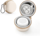 Carrying Case for Babelio White Noise Machine, Mini Sound Machine Protective Compact Traveling Storage Bag, Scratches Shockproof Waterproof (Only Case) (Beige, S) by TinyTreasures Baby Boutique