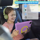Tablet for Kids 10.1 inch Android 14, 8GB+64GB(TF 1TB) 6000mAh Kids Tablet WiFi6 Parental Control,Face Unlock, 1280 * 800 HD Screen (Purple) by TinyTreasures Baby Boutique