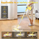 Steam Mop with Detachable Handheld Steam Cleaner for Home Cleaning,13OZ Water Tank,with Handheld 6-in-1 Multi-function Attachments for Hardwood Floors,Clothes,Windows,Tiles Grout and Furniture by CozyNest Decor