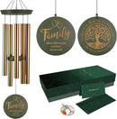 Wind Chimes for Outside, Large Outdoor Windchimes with Engraved Tree of Life, Premium Tuned Metal Chimes for Mother/Grandma, Home & Garden Decor with Soothing Tone by CozyNest Decor