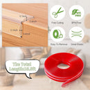 Safety First Baby Proofing: Table Edge Protectors - 16.5ft (5m) Bumper Guards for Baby Furniture & Fireplace Corners by TinyTreasures Baby Boutique