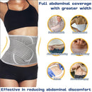 Postpartum Belly Band Wrap Back Support Natural Delivery Control Shapewear Binder Support Belt Girdle Women Tummy Control Waist Recovery Bamboo Charcoal Fiber (S Grey) by TinyTreasures Baby Boutique