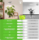 LORDEM Grow Light, LED Plant Light for Indoor Plants Growing, Full Spectrum Desk Growth Lamp with Automatic Timer for 4H/8H/12H, 4 Dimmable Levels, Height Adjustable 9.8"-30.6", Black by GreenHaven Gardens