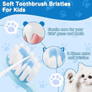 8 Pack Kids Toothbrushes Extra Soft Toddler Toothbrush 2-8 Years Children Manual Toothbrushes for Clean Teeth Cute Kid Toothbrushes Make Your Toddler Love Brushing Teeth by TinyTreasures Baby Boutique
