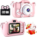Kids Camera Toys for 3 4 5 6 7 8 9 10 11 12 Year Old Boys/Girls, Kids Digital Camera for Toddler with Video, Christmas Birthday Festival Gifts for Kids, Selfie Camera for Child, 32GB TF Card by TinyTreasures Baby Boutique