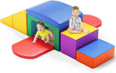 SURPCOS Foam Climbing Blocks for Toddlers - Soft Play Set for Toddlers 1-3 - Climbing Toys - Baby Climbing Gym - Great for All Ages (6 Pc Colorful Soft Play Area Set) by TinyTreasures Baby Boutique