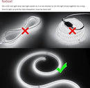 Outdoor LED Strip Lights Waterproof 6500K,98.4ft/30M IP65 High Density LED Tape Light,3600 LEDs/Reel Rope Lights for Home, Balcony, Roof, Backyard, Patio, Garden