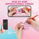 Crochet Kit for Beginners, Crochet Animal Kits,Crocheting Kit for Starters with Step-by-Step Video Tutorials, Beginner Crochet Kits for Adults (2Pack Axolotl) by TinyTreasures Baby Boutique