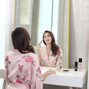 36x48inch Bathroom Mirror, Gold Rectangle Mirror with Thin Metal Frame, Large Rectangular Wall Mirrors for Bathroom, Living Room, Hair Salon, Big Farmhouse Mirror Hang Horizontal/Vertical by CozyNest Decor