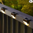 SOLPEX Solar Deck Lights Outdoor 16 Pack, Solar Step Lights Waterproof Led Solar lights for Outdoor Stairs, Step , Fence, Yard, Patio, and Pathway(Warm White) by GreenHaven Gardens