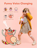 Amazmic Karaoke Microphone for Adults, Wireless Bluetooth Microphone for Singing Portable Karaoke Machine Handheld with LED Lights, Gift for Kids Adults Birthday Party, Home KTV(Rose Gold) by TinyTreasures Baby Boutique