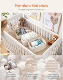 KALLAX Small Woven Basket, 13.5 x 9.5 x 5 Inches, Storage Basket for Organizing, Cute Small Rope Shelf Closet Cube Storage Bins Baskets for Shelves, Dog Toy Gift Baskets Empty, 3 Packs, Off White by TinyTreasures Baby Boutique