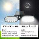 Luwint Solar Motion Lights Outdoor, Waterproof Solar Powered Flood & Security Lights for Outside, 2 Heads Swivel 360 Angle Solar Lights with Ground Stake by GreenHaven Gardens
