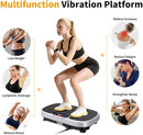 Vibration Plate Exercise Machine, Vibrating Plate Machine with Bluetooth for Lymphatic Drainage, Vibration Platform for Women Men Full Body Weight Loss by CozyNest Decor
