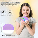 Karaoke Microphone Machine Toys for Kids Adults, Mini Portable Bluetooth Speaker with 2 Wireless Mics, Christmas Birthday Gifts for Boys Girls Ages 3 4 5 6 7 8 9 10 11 12+ Year (Purple) by TinyTreasures Baby Boutique