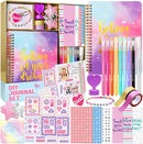 Nollh DIY Journal Kit for Girls - DIY Journal Set for Tween & Teen Girls, Stationery Set, Scrapbook & Diary Supplies Set, Journaling Art Crafts Kit, Ideal Gifts for 8 9 10 11 12 13 14 Year Old Girl by TinyTreasures Baby Boutique
