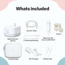 Hospital Grade Nasal Aspirator For Baby – Electric Nose Sucker for Baby & Toddler with 3-Level Suction, Portable & Rechargeable Mucus Removal for Breathing Relief, Cordless Booger Sucker & Snot Sucker by TinyTreasures Baby Boutique