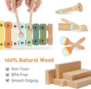 Toys for 1 2 3 4 Year Old Boys Girls, Musical Instruments Set for Toddler Age 1-2 2-3 3-4, Baby Montessori Toy Gifts for Early Learning, Christmas Birthday Gift for Toddler Boy Girl Toys by TinyTreasures Baby Boutique