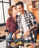 Cooking Spoon for Nonstick Cookwares, Great for Cooking and Serving Sturdy BPA-Free Matte Silicone, Wood Handle Spoon for Mixing, Scoop, and Scrape (2 Pack of Grey, 11.4 inch) by CozyNest Decor