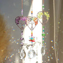 Crystal Sun Catcher Indoor Windows Hanging Tree of Life SunCatchers with Prisms, Chakra Decor for Home, Healing, Pack of 3 by GreenHaven Gardens