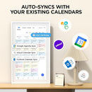 21.5 Inch Smart Digital Calendar, Wall Electronic Calendar, 1920 * 1080 IPS Full HD Touch Screen Display for Family Meal Planner Support - Streamline Household Organization by TinyTreasures Baby Boutique