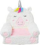 Amazon Basics Children's Plush Toddler Chair, Unicorn, Medium, Multicolor by CozyNest Decor