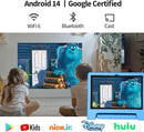 JREN Tablet for Kids｜10 Inch Kids Tablet Android 14｜Octa-core｜64GB｜WiFi ｜Bluetooth｜Parental Control｜Children Content｜Children Toddler Blue by TinyTreasures Baby Boutique