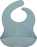 Loulou Lollipop Soft, Waterproof Silicone Feeding Bib by TinyTreasures Baby Boutique