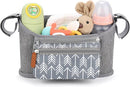 Accmor Universal Stroller Organizer with Detachable Phone Bag, Stroller Bag Caddy Organizer Stroller Accessories for Uppababy, Baby Jogger, Nuna, Doona, Britax Strollers by TinyTreasures Baby Boutique