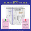 Women’s Pelvic Orthotic Support Belt ― Uterus Girdle for Prolapsed Bladder | Vulvar Varicosities | Postpartum Recovery | Dysfunction Pain Relief - High Waist - WHITE - XXL by TinyTreasures Baby Boutique