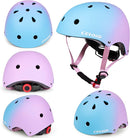 Kids Bike Helmet,Toddler Skateboard Helmets for Ages 2-3-5-8-14 Years Boys Girls，Adjustable Multi-Sport Bicycle Skateboarding Football Roller Skating Scooter Rollerblade Balance Bike Helmet by TinyTreasures Baby Boutique