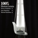 100" W x 96" L Faux Linen Room Divider Curtains, Full Blackout Pinch Pleated Drapes for Traverse Rod, Bedroom Divider Privacy Drapery with Hooks for Ceiling Track, 1 Panel, Browish Grey by CozyNest Decor