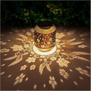 2 Pack Hummingbirds Solar Lanterns Outdoor Waterproof Garden Decor Birthday Gifts for Women Mom Grandma, Hanging Solar Lights Metal Lantern Decoration Outside for Yard, Patio, Backyard, Porch by GreenHaven Gardens