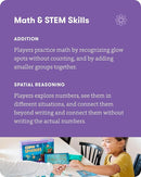 SimplyFun Glow Spotters - A Visual and Adventurous Math Game for Kids, Earn Your Firefly Badge with Addition - 1 to 4 Players, for Kids Ages 5 & Up by TinyTreasures Baby Boutique