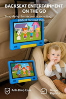 10.1 Inch Kids Tablet with Shockproof Case | Android 14, 64GB+8GB RAM, 12H Battery | Parental Control, Google Kids Space & Preloaded Educational Apps | WiFi 6, HD Display, Ages 3-12 by TinyTreasures Baby Boutique